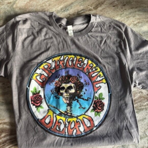 Bella+Canvas Grateful Dead Band Short Sleeve T-Shirt - Picture 2 of 4